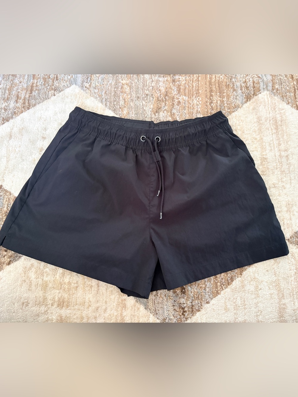 Athleta Women’s Black Athletic Shorts with Drawcord